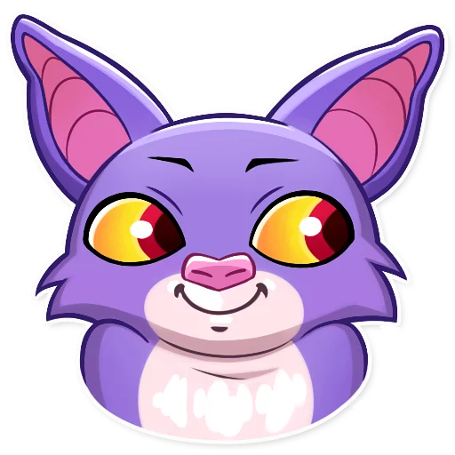 🌚 Стикер «Mr. Bat» для Telegram