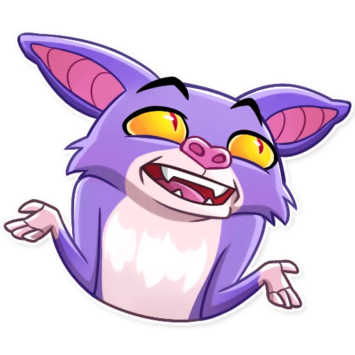 🤷‍♂ Стикер «Mr. Bat» для Telegram