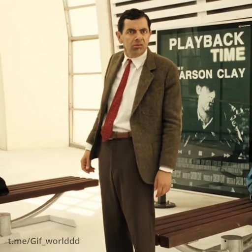 🤷‍♂️ Стикер «Mr Bean» для Telegram