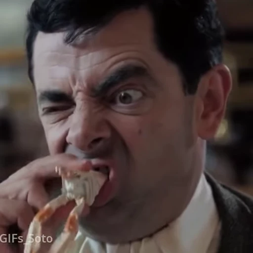 🦑 Стикер «Mr Bean» для Telegram
