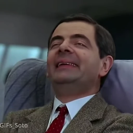 😴 Стикер «Mr Bean» для Telegram
