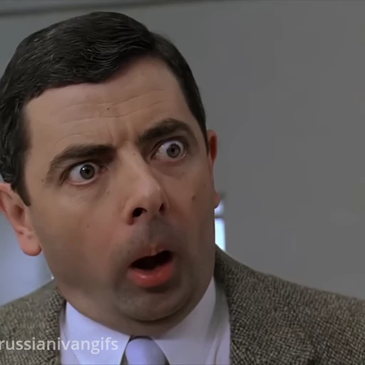 😧 Стикер «Mr Bean» для Telegram
