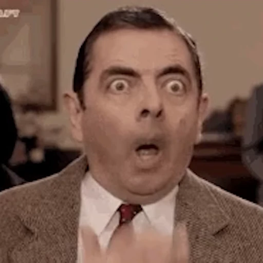 😮 Стикер «Mr Bean» для Telegram