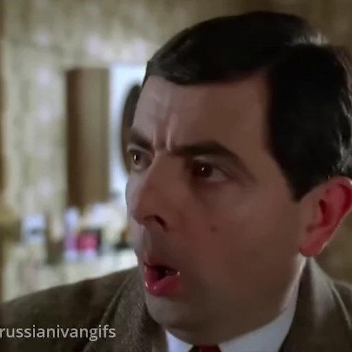 😮 Стикер «Mr Bean» для Telegram