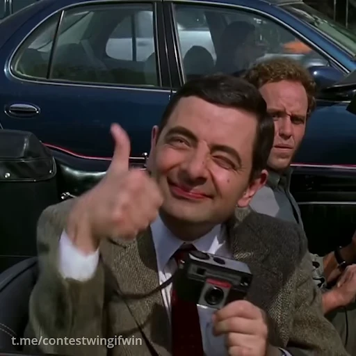 👍 Стикер «Mr Bean» для Telegram