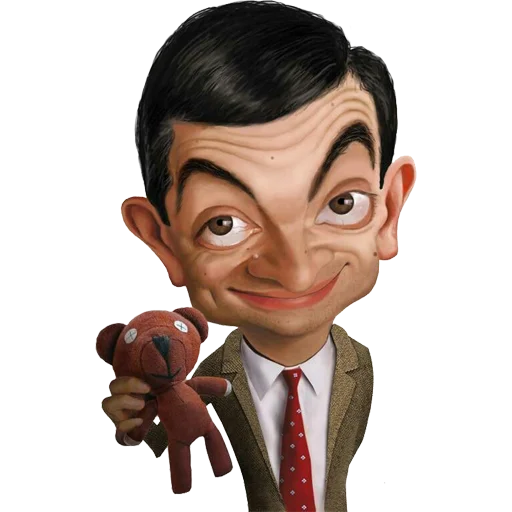 🧸 Стикер «Mr. Bean Caricatures» для Telegram