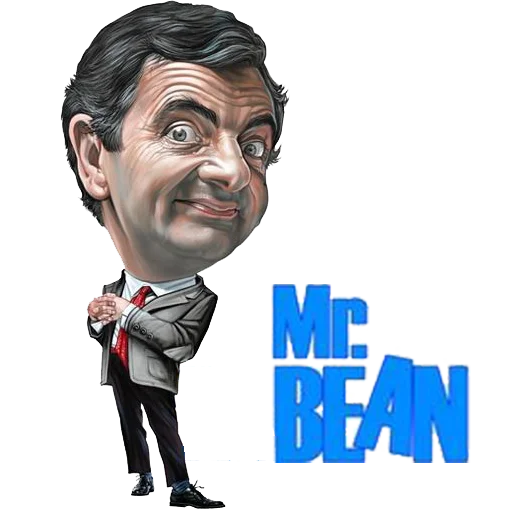 🙂 Стикер «Mr. Bean Caricatures» для Telegram