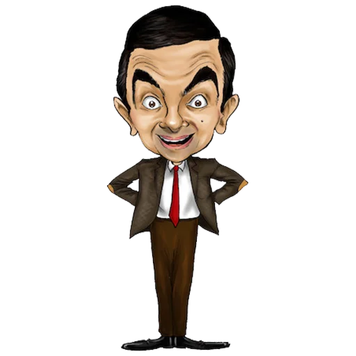 🧍‍♂️ Стикер «Mr. Bean Caricatures» для Telegram