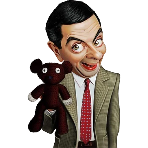 🧸 Стикер «Mr. Bean Caricatures» для Telegram