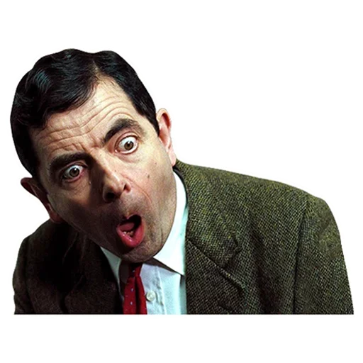 😯 Стикер «Mister Bean» для Telegram