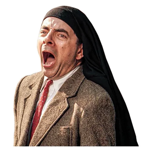 🥱 Стикер «Mister Bean» для Telegram