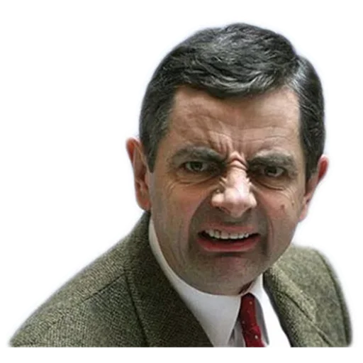 😯 Стикер «Mister Bean» для Telegram