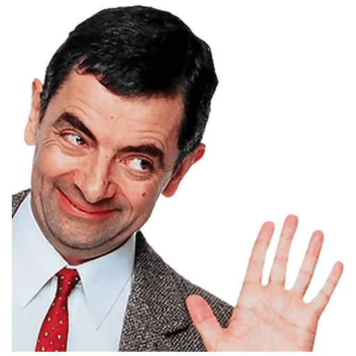 😇 Стикер «Mister Bean» для Telegram