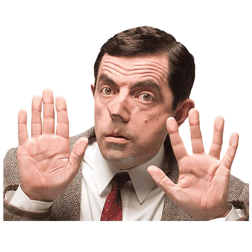 🤗 Стикер «Mister Bean» для Telegram