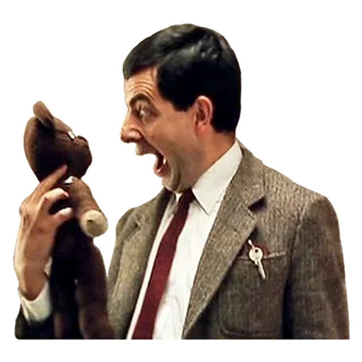 🧸 Стикер «Mister Bean» для Telegram
