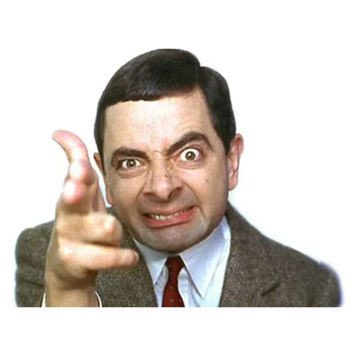 😇 Стикер «Mister Bean» для Telegram