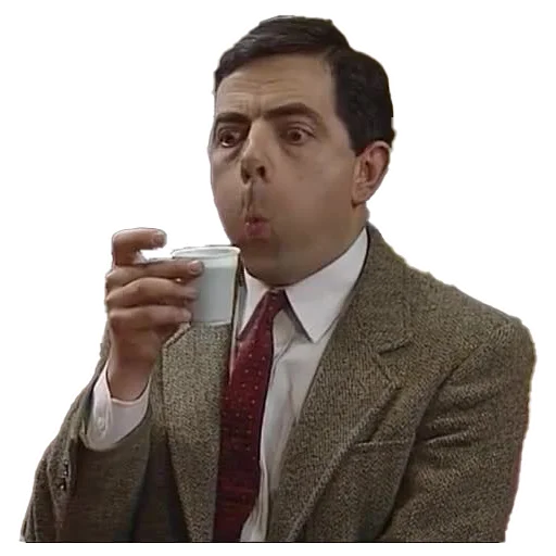 😇 Стикер «Mister Bean» для Telegram