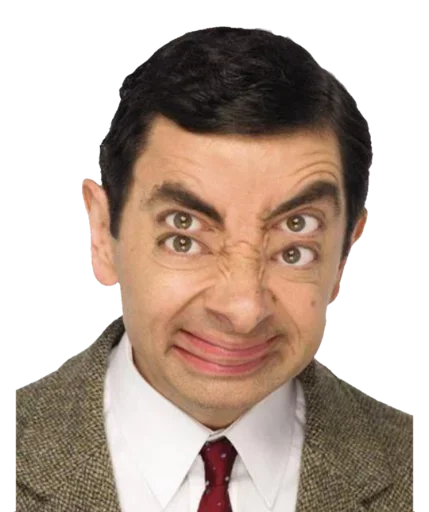 😇 Стикер «Mister Bean» для Telegram