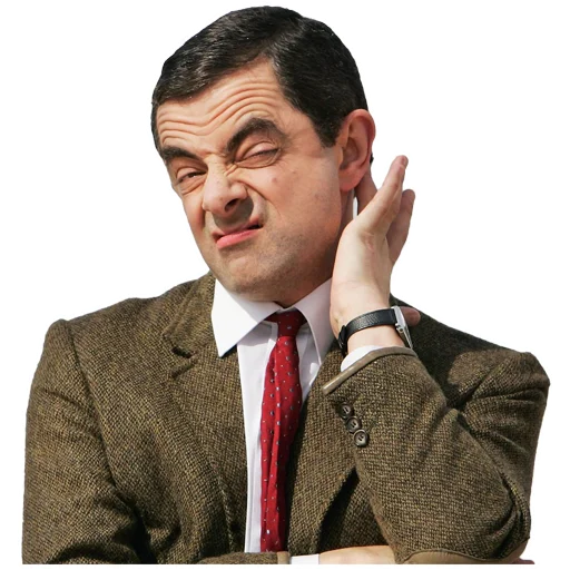 😇 Стикер «Mister Bean» для Telegram