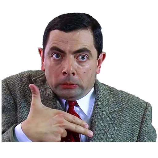 😇 Стикер «Mister Bean» для Telegram