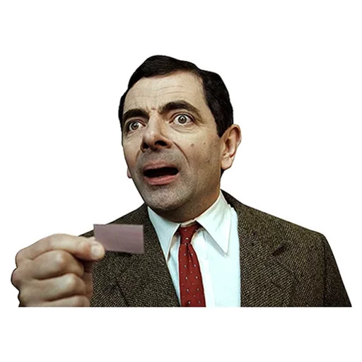 😇 Стикер «Mister Bean» для Telegram