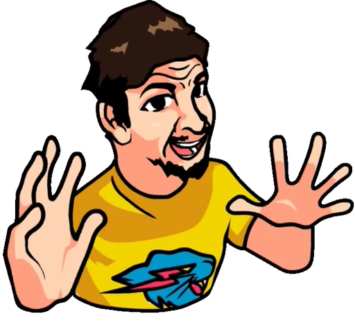 🤪 Стикер «Mr Beast» для Telegram
