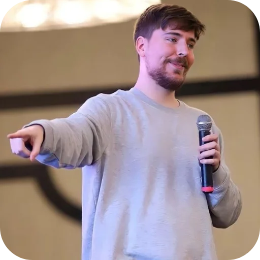 🫵 Стикер «Mr Beast» для Telegram