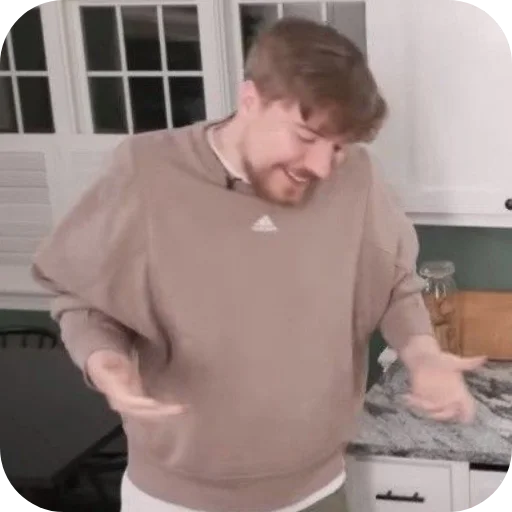 🤷‍♂ Стикер «Mr Beast» для Telegram