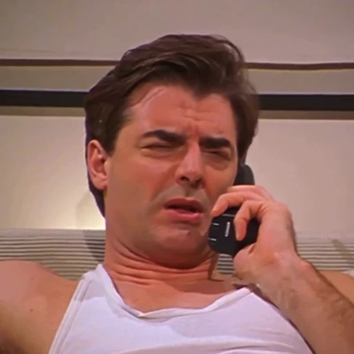 🤷‍♂️ Стикер «Mr Big Sex in the City P2» для Telegram