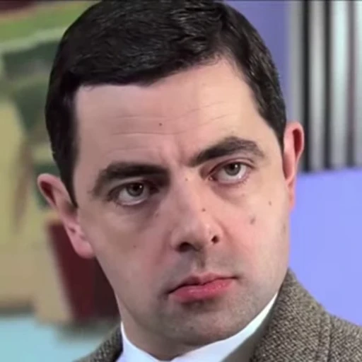🤨 Стикер «Mr Bin Emoji» для Telegram