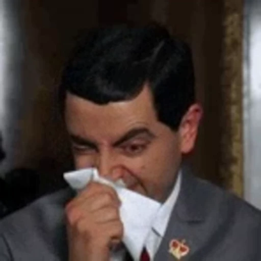 🤧 Стикер «Mr Bin Emoji» для Telegram