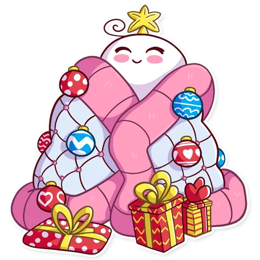 🎄 Стикер «Mr. Blanket» для Telegram