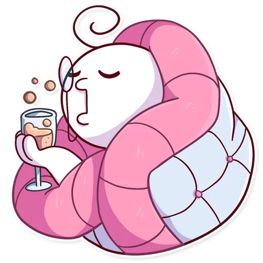 🍾 Стикер «Mr. Blanket» для Telegram