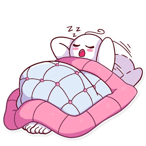 😴 Стикер «Mr. Blanket» для Telegram