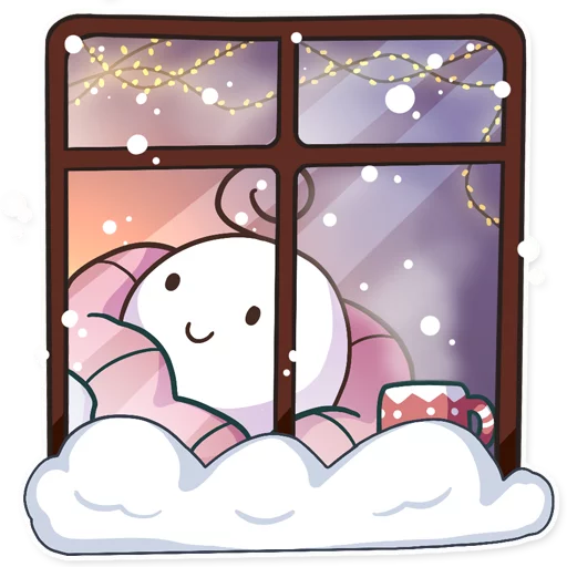 ❄ Стикер «Mr. Blanket» для Telegram