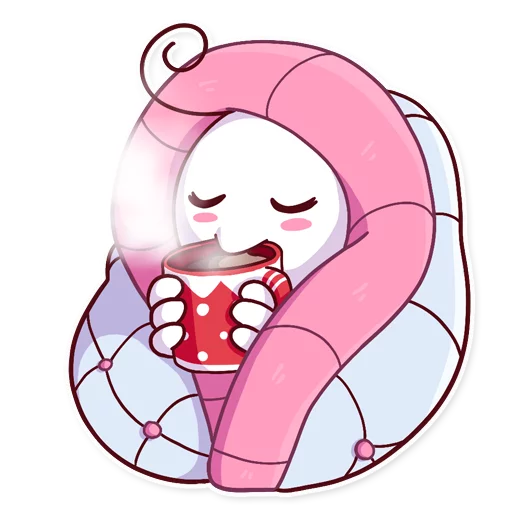 ☕ Стикер «Mr. Blanket» для Telegram