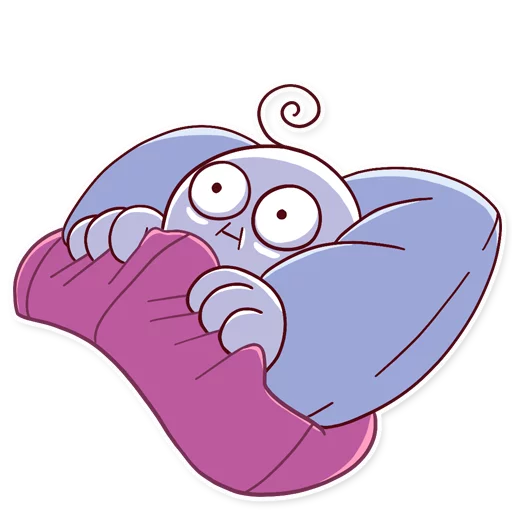 😨 Стикер «Mr. Blanket» для Telegram