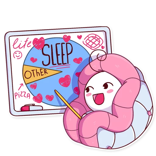 💁 Стикер «Mr. Blanket» для Telegram