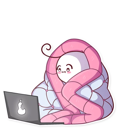 💻 Стикер «Mr. Blanket» для Telegram