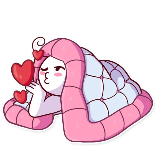 😘 Стикер «Mr. Blanket» для Telegram