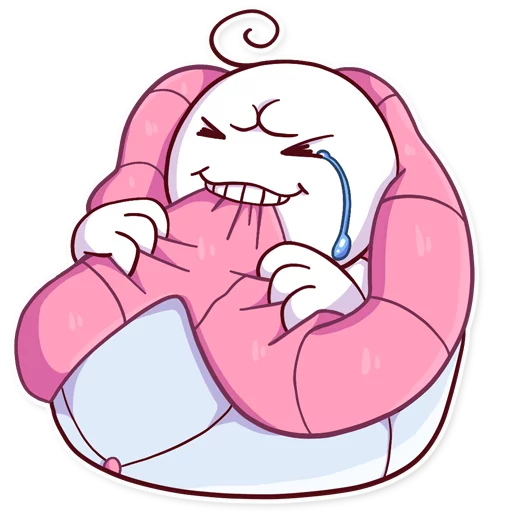 😖 Стикер «Mr. Blanket» для Telegram
