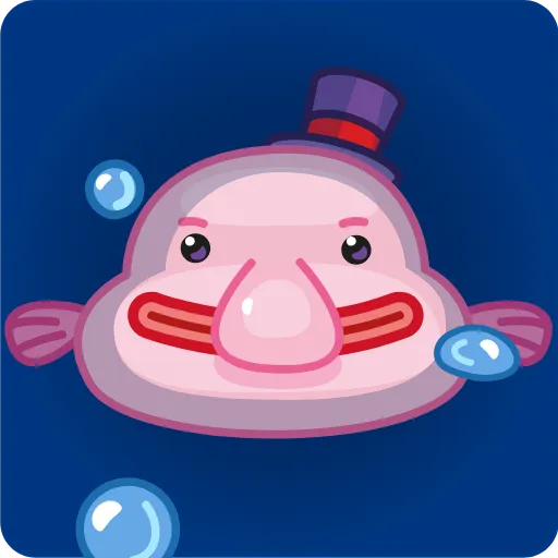 Стикер 10 🤨 Mr. Blob emoji