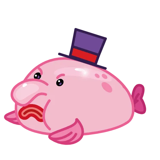Стикер 26 🤨 Mr. Blob emoji