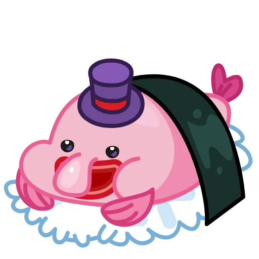 Стикер 28 🤨 Mr. Blob emoji