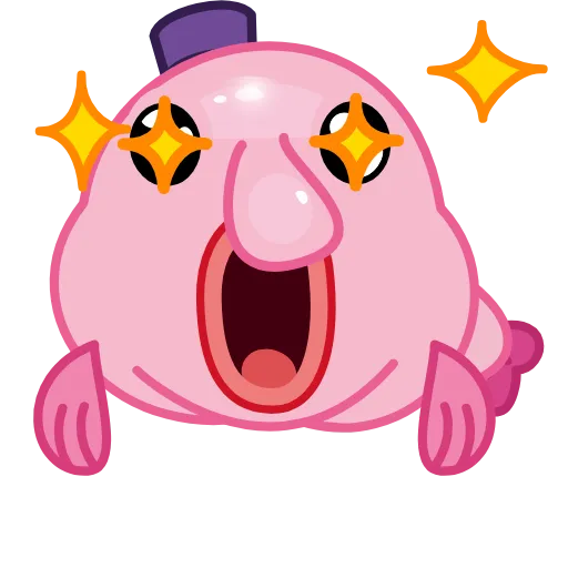 Стикер 30 🤨 Mr. Blob emoji