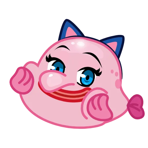 Стикер 7 🤨 Mr. Blob emoji