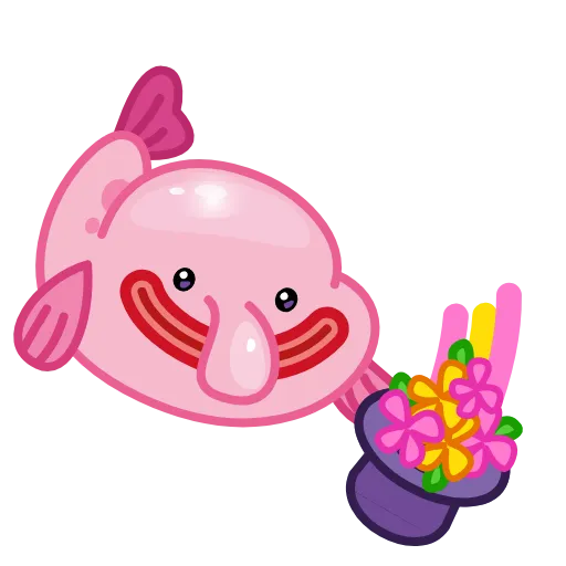 Стикер 25 🤨 Mr. Blob emoji