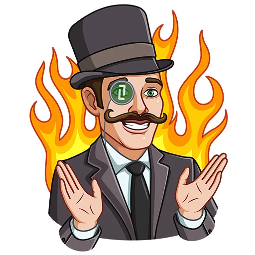 🔥 Стикер «Mr.Brainy» для Telegram