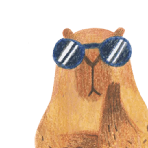😎 Стикер «Mr. Capybara» для Telegram