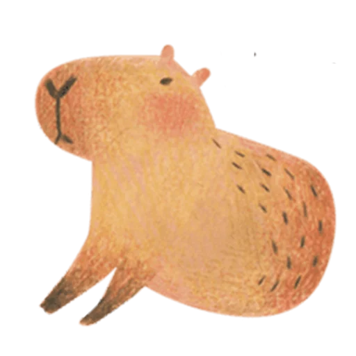 🤐 Стикер «Mr. Capybara» для Telegram